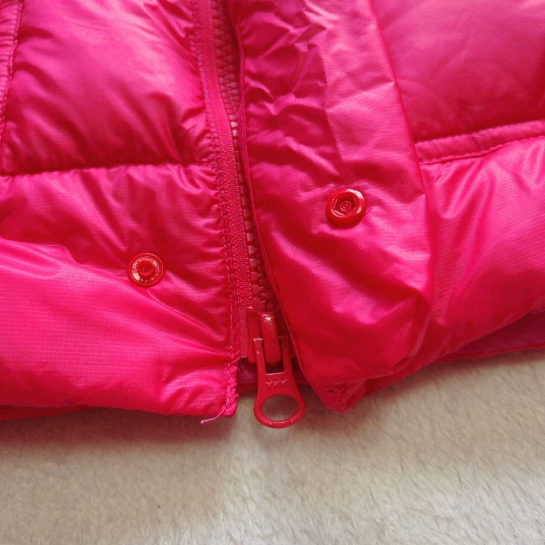 未使用級　パーリーゲイツ 2way　ダウン　ジャケット　ベスト　ピンク　収納