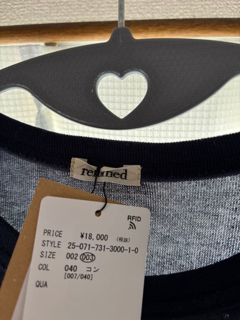 refomed 11 FOOTBALL TEE ネイビー L