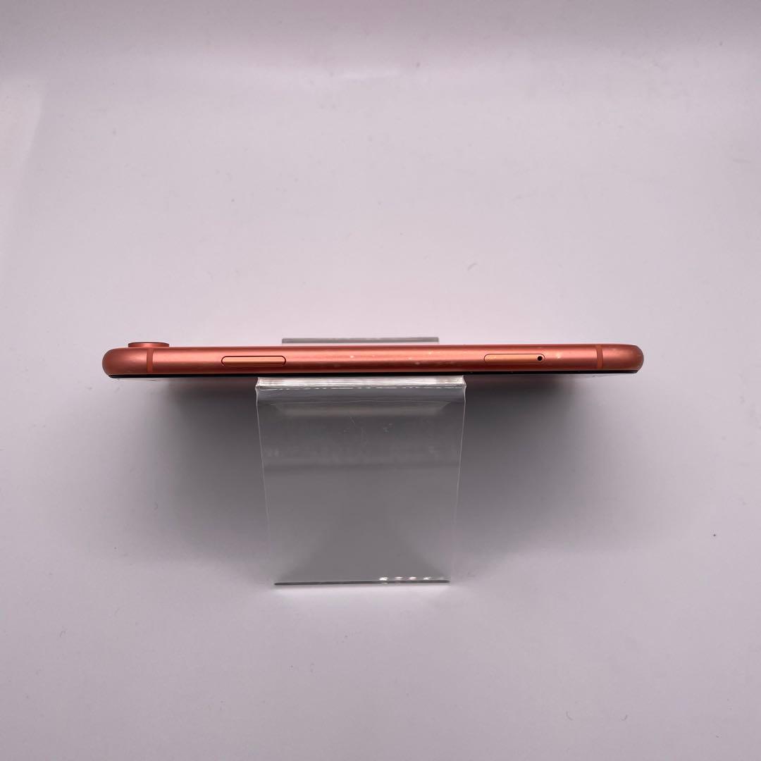 iPhone XR 256GB コーラル　バッテリー最大容量100% ケース付き