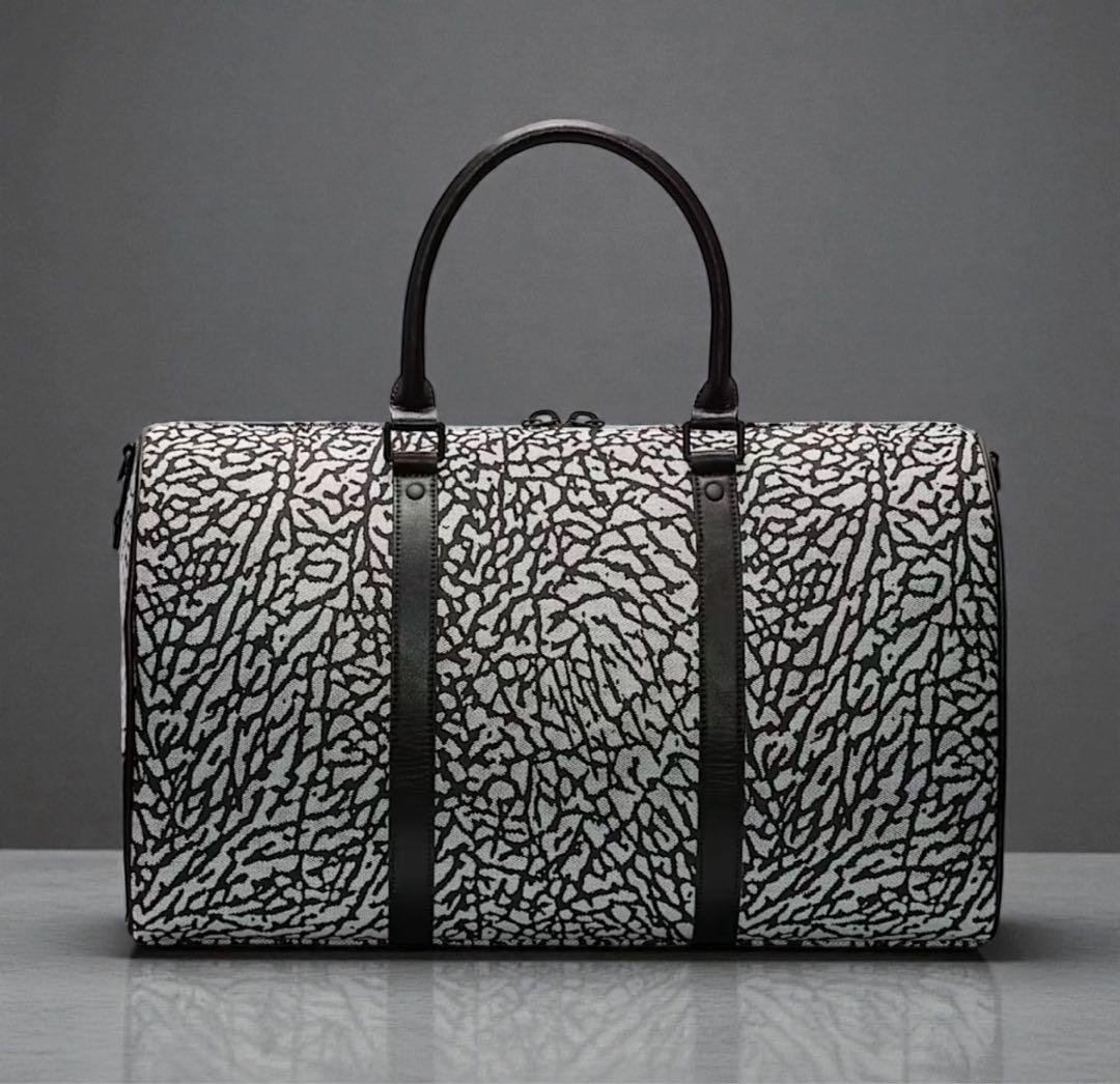 【アニマル柄】JORDAN ICON ダッフルバッグ ボストンバッグ　25L