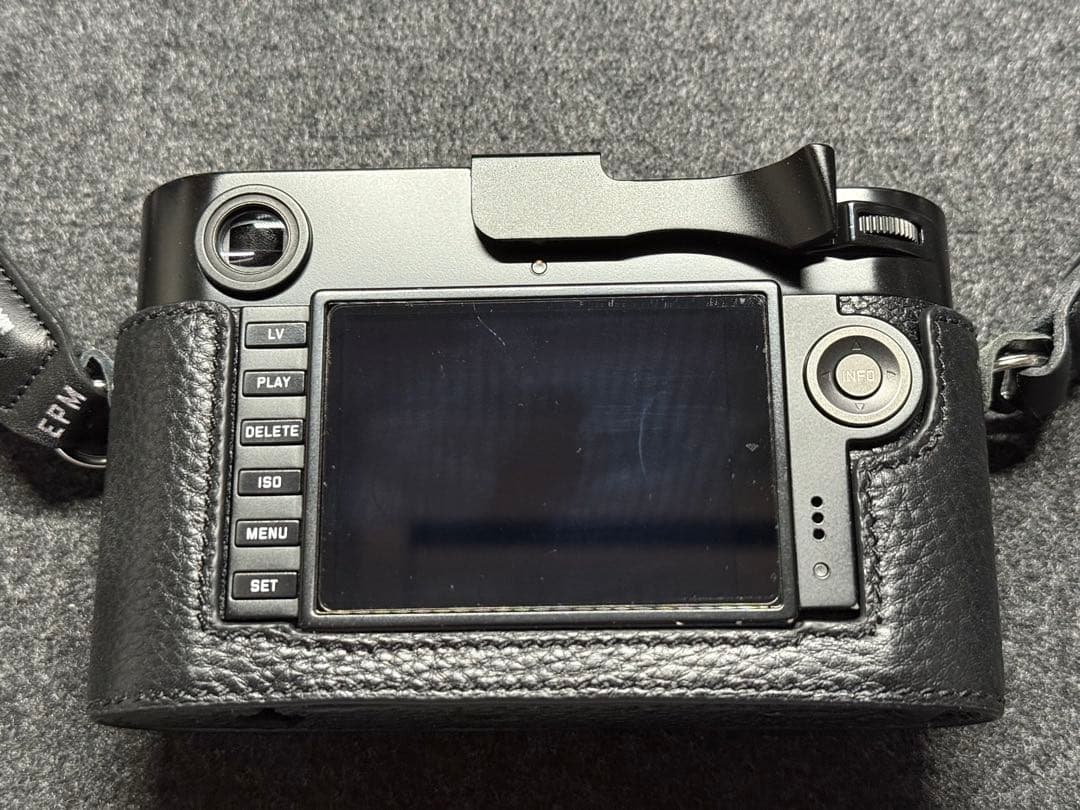 leica m-p typ240ブラックペイント オプション多数 今年点検済み