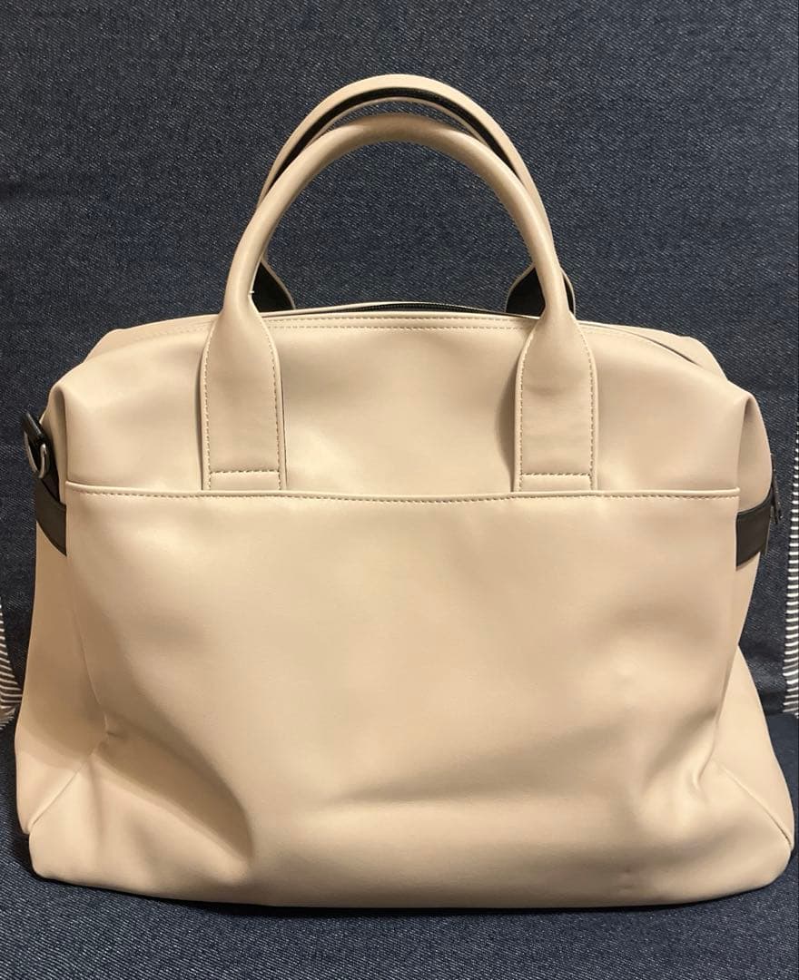 Lexus × admiralボストンバッグ ベージュ/ブラック