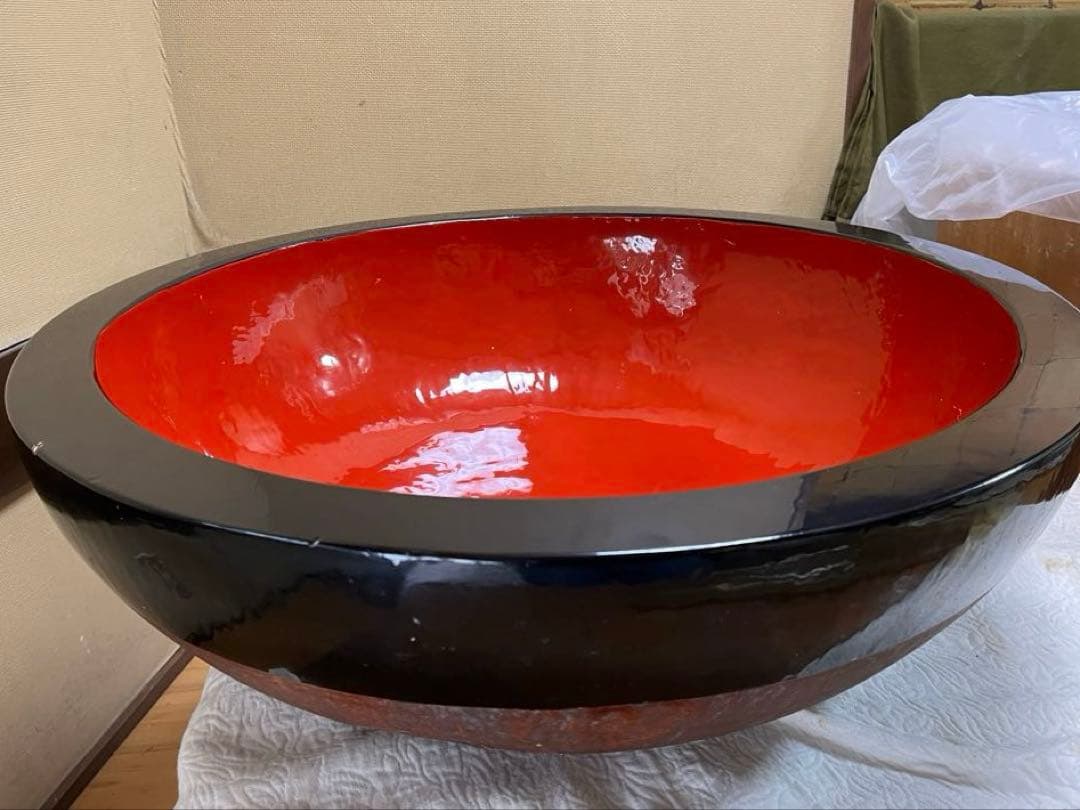 蕎麦　こね鉢 木製