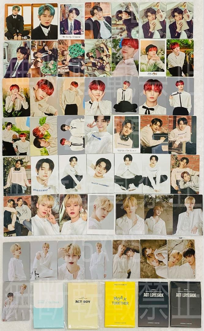 TXT 公式 FC継続 ラキドロ ミニフォト トレカ アクスタ ヨンジュン