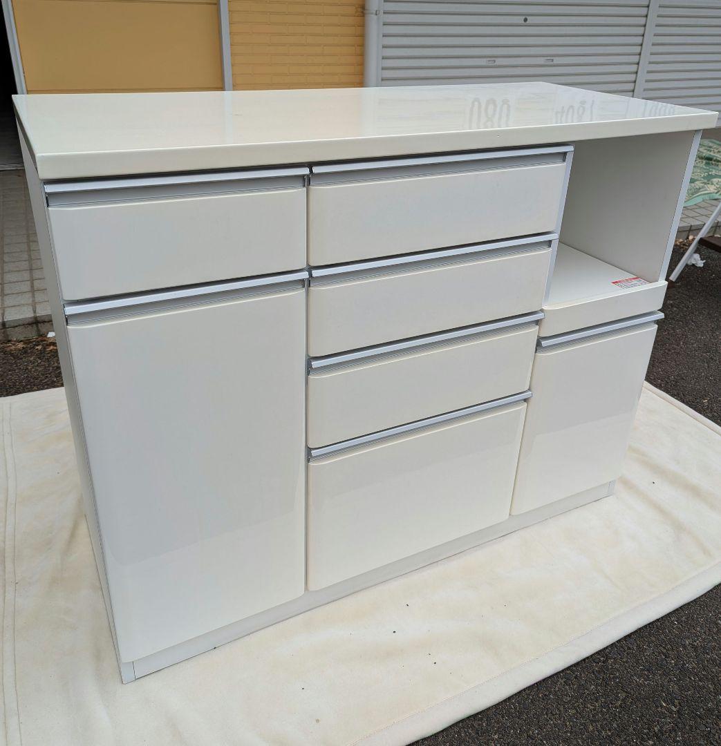 食器棚　レンジボート　キッチンカウンター　ニトリ　コンセント付き