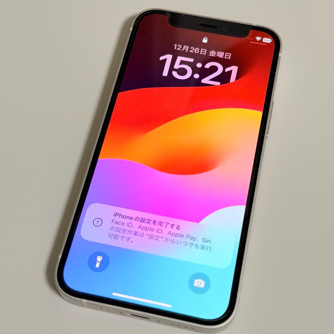 スマートフォン本体 Apple iPhone12 mini White 64GB