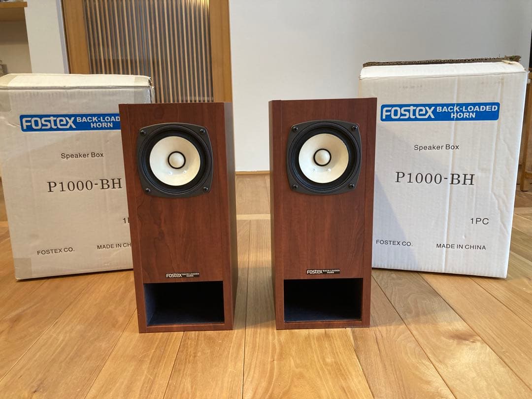 【美品】FOSTEXフォステクススピーカーFE103En➕P-1000BH