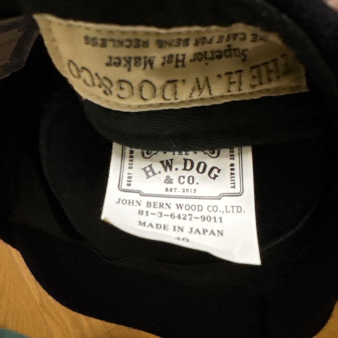 THE HW DOG&CO フェルトキャスケット