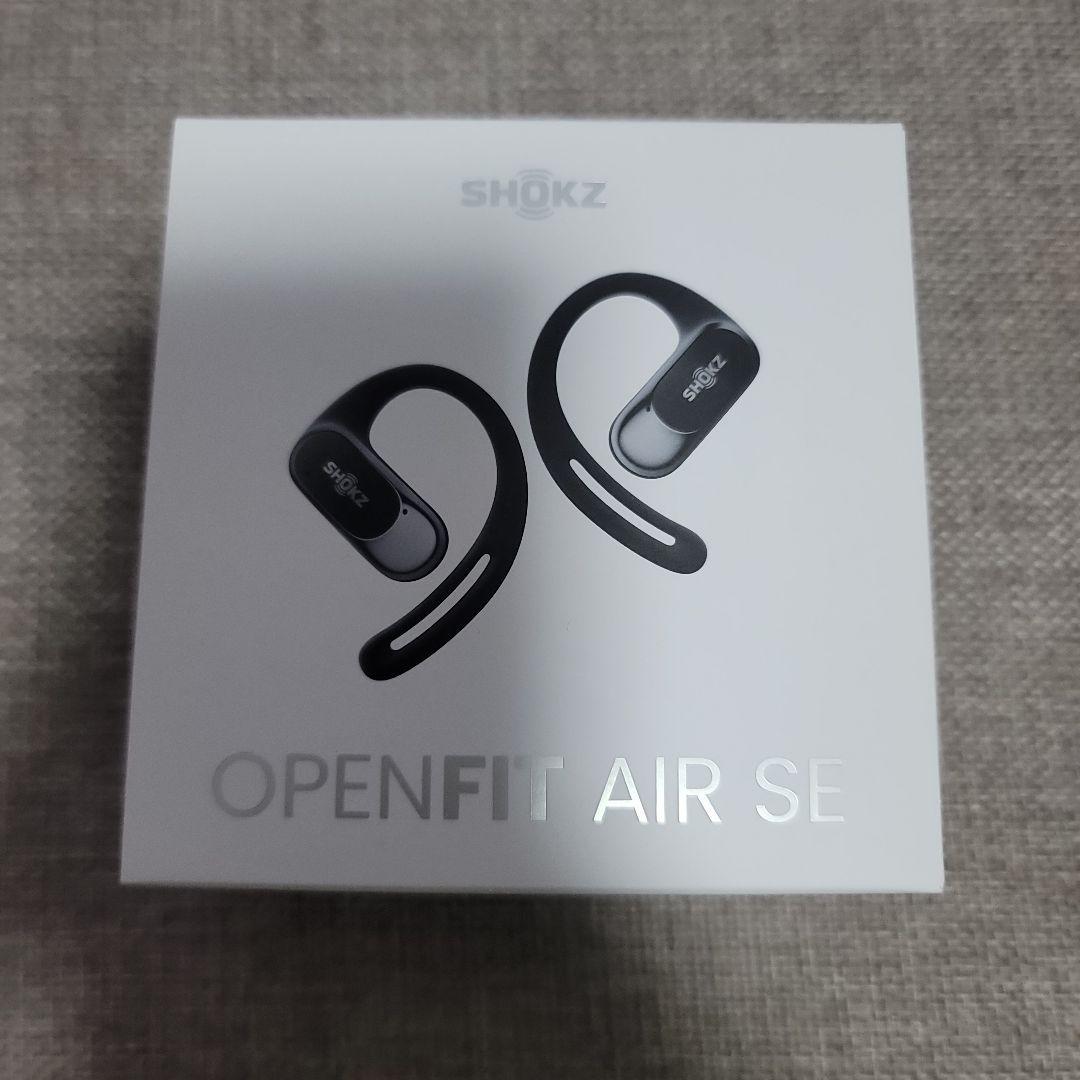 SHOKZ OPENFIT AIR SE ブラック