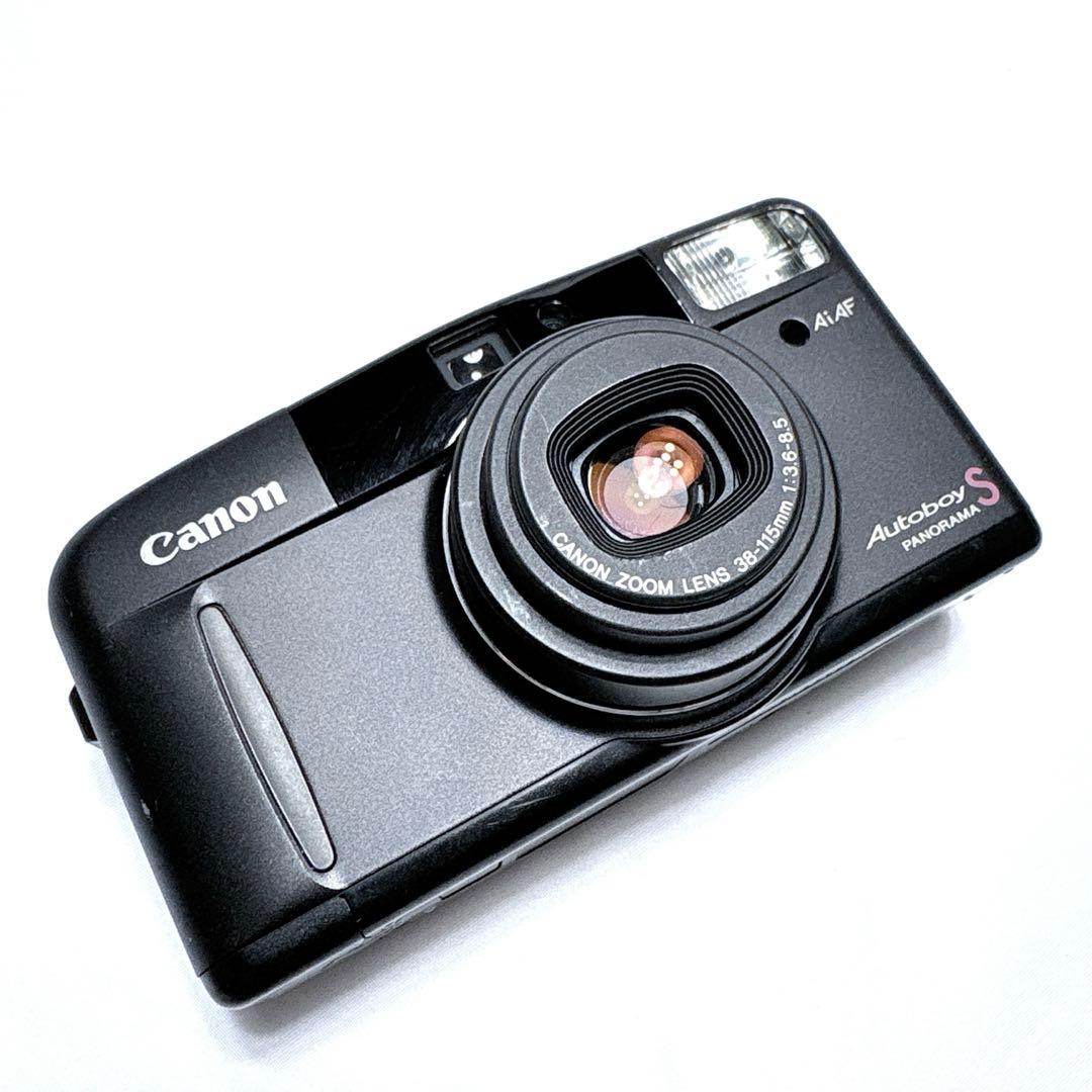 Canon Autoboy S PANORAMA ブラック フィルムカメラ