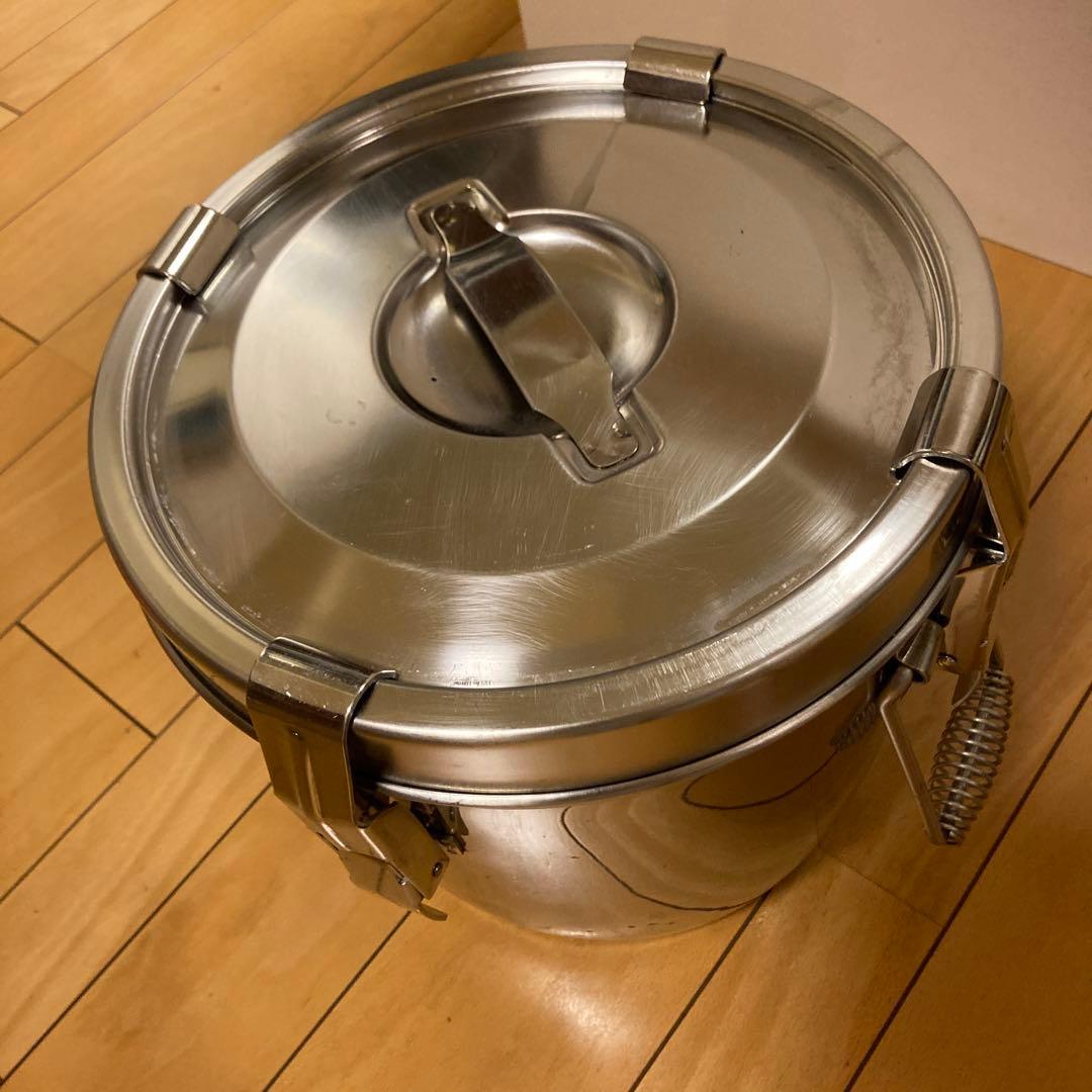 ステンレス保存食缶密閉タイプ