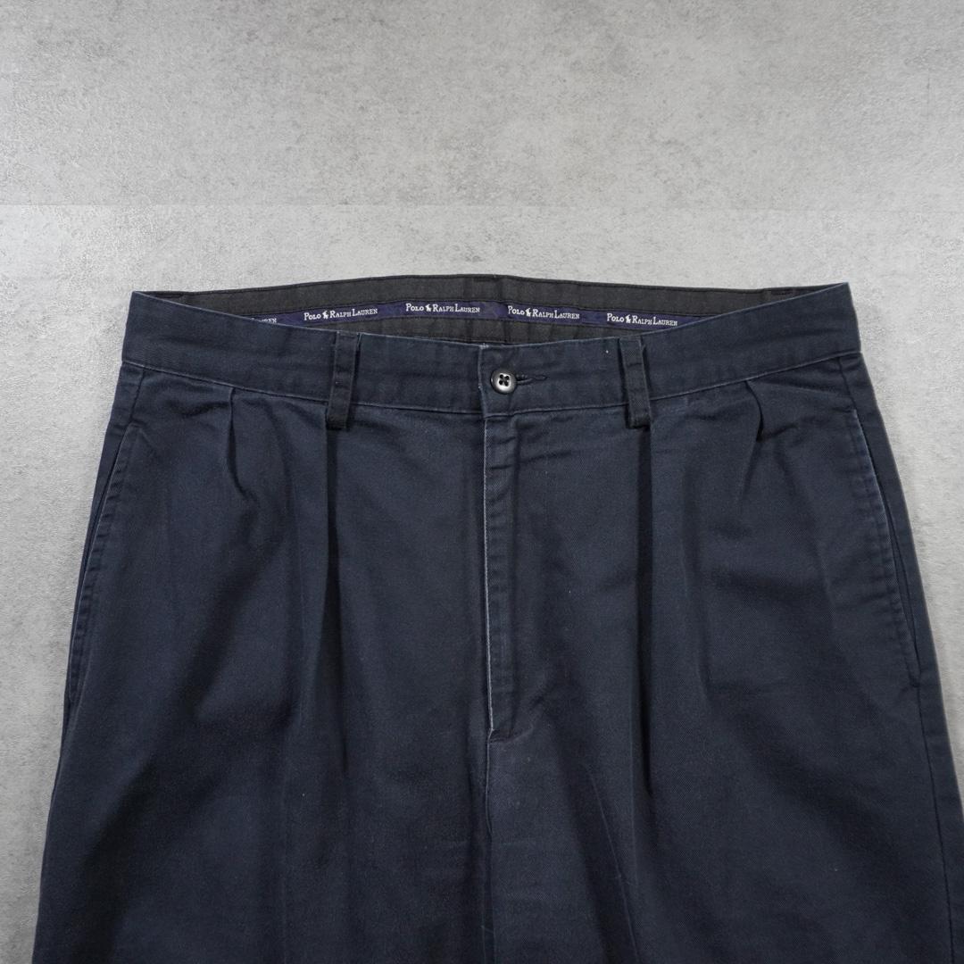 90sUSA製PoloRalphLaurenポロチノANDREW W32 古着