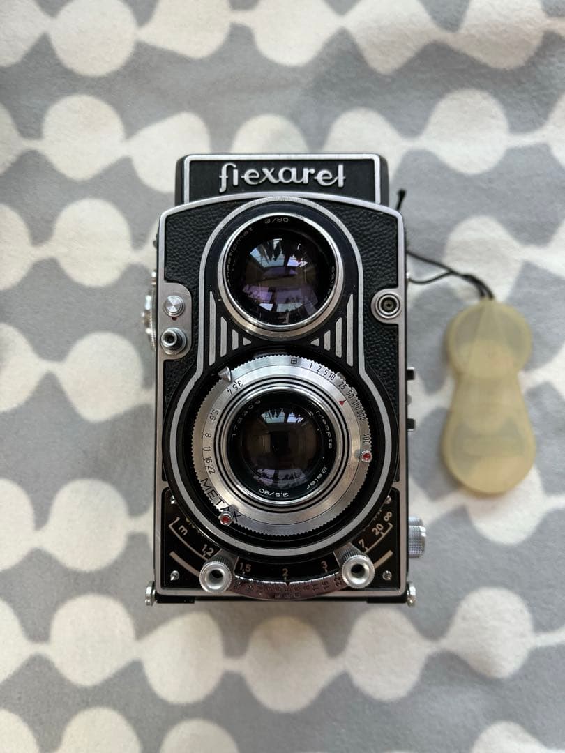 Meopta Flexaret V 二眼レフカメラ with case.