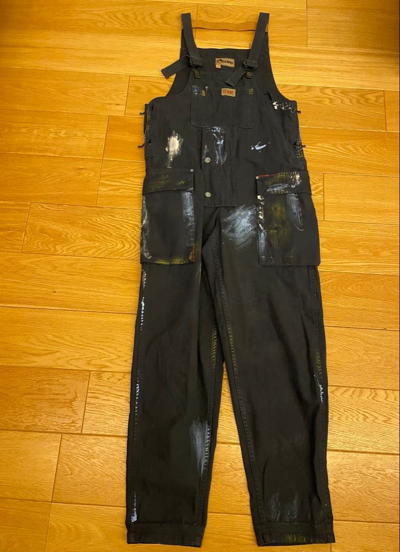 新品未使用　ナイジェルケーボン ライブロ　ペンキオーバーオール（CM起用）