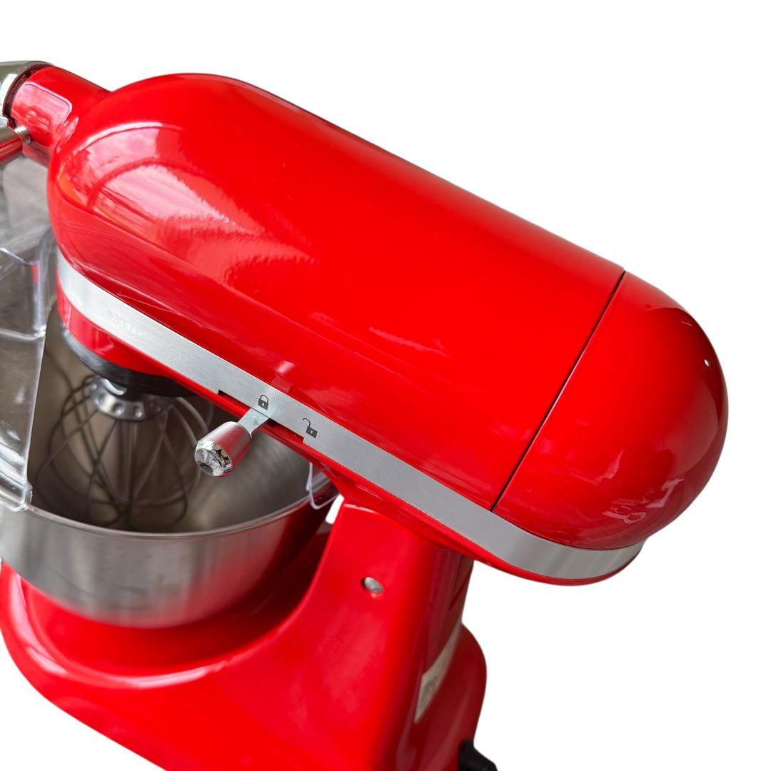 キッチンエイド アルチザンミニミキサー 3.3Lフードグラインダーセット レッド