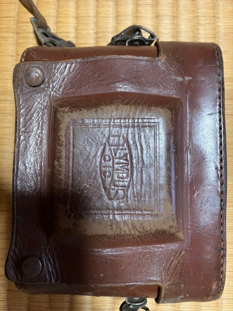 オリンパスカメラ　Olympus Six 味わい　フィルムカメラ　望遠　皮ケース