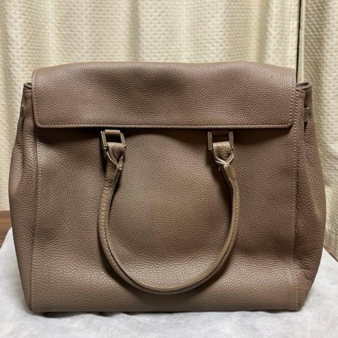 【未使用】NAGATANI（ナガタニ）レザー ハンドバッグ トートバッグ