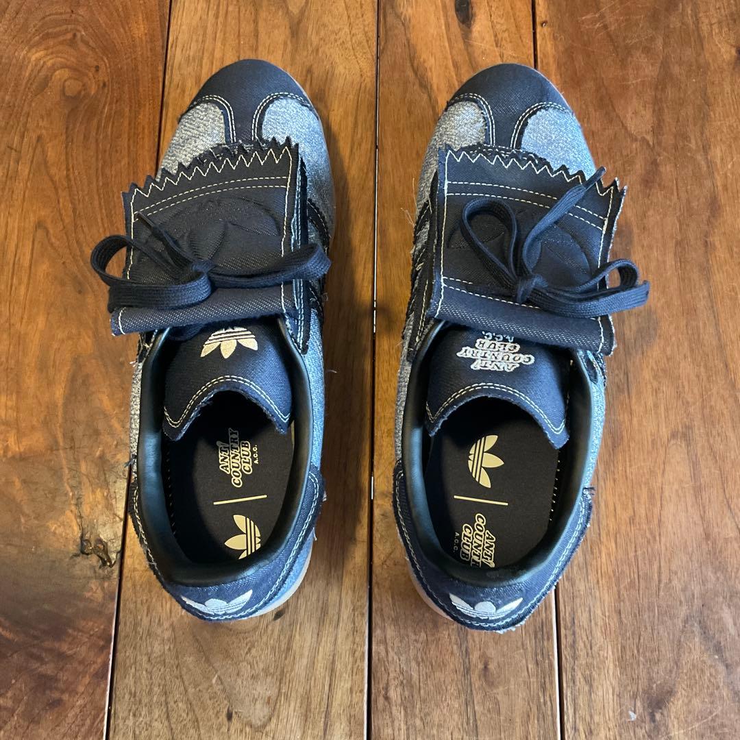 アンタイカントリークラブ アディダスゴルフ　27.5センチ　デニム