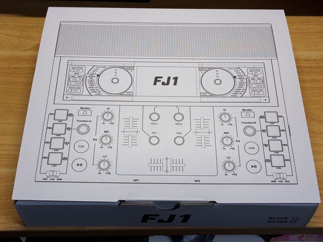 ポーダブルDJシステム FJ1（シルバー）　ミューシグナル