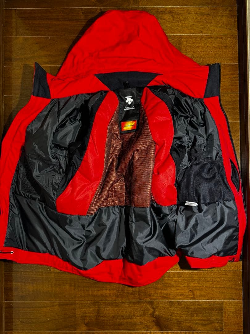 スキーウェア上下セット・グローブ　メンズ　デサント　DESCENTE Mサイズ