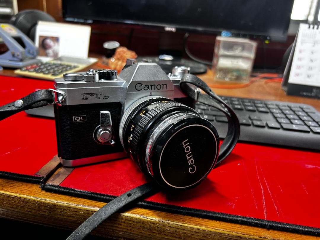 Canon FTb 一眼レフカメラ 50mmレンズ+35mmレンズ付