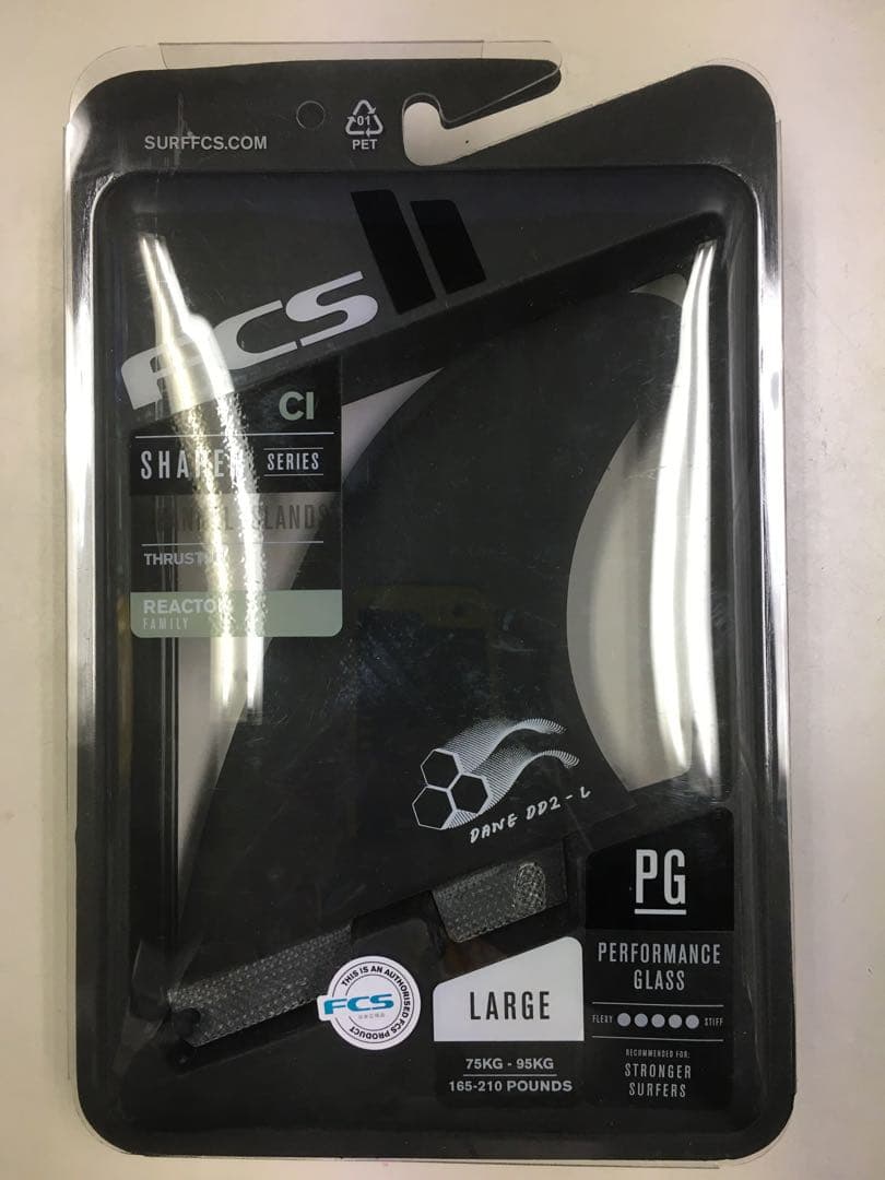 サーフィン・ボディボード FCS2 CI x Dane Reynolds DD2 Tri Fin PG L