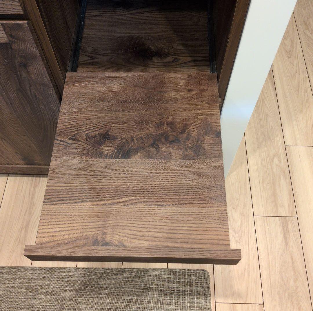 キッチンカウンター 食器棚 120cm 木製