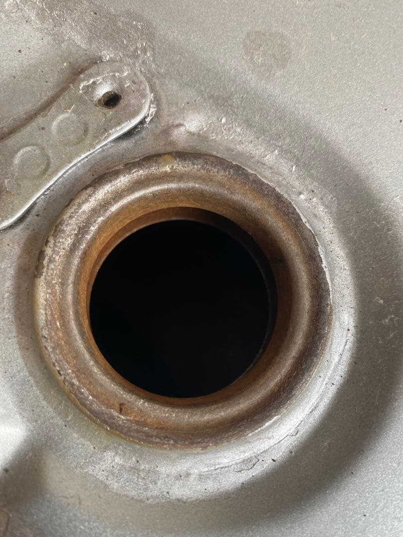 HONDA シルバータンク 翼のロゴ付き GB250