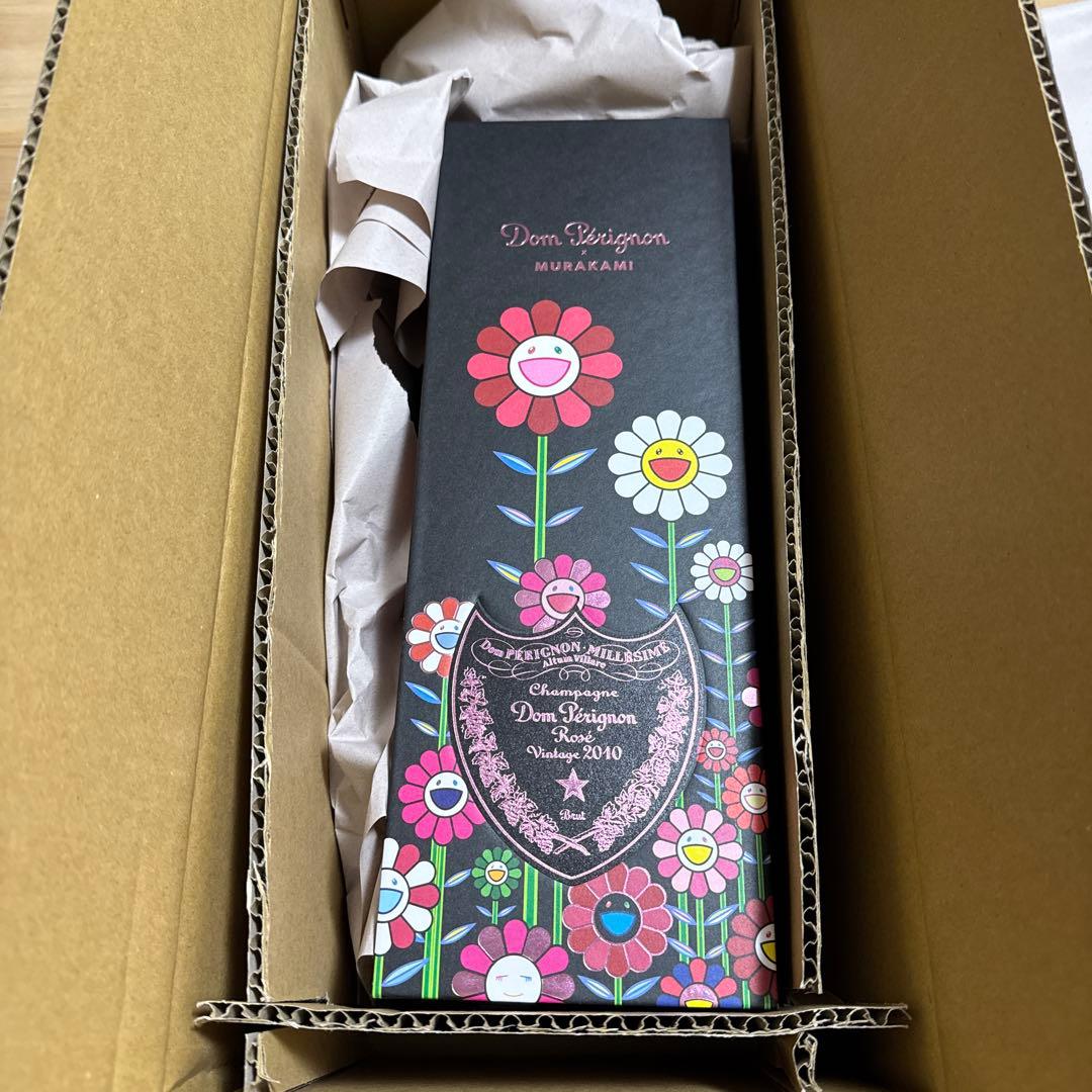 【新品】ドンペリニヨン ロゼ ヴィンテージ2010 村上隆コラボ　専用BOX付