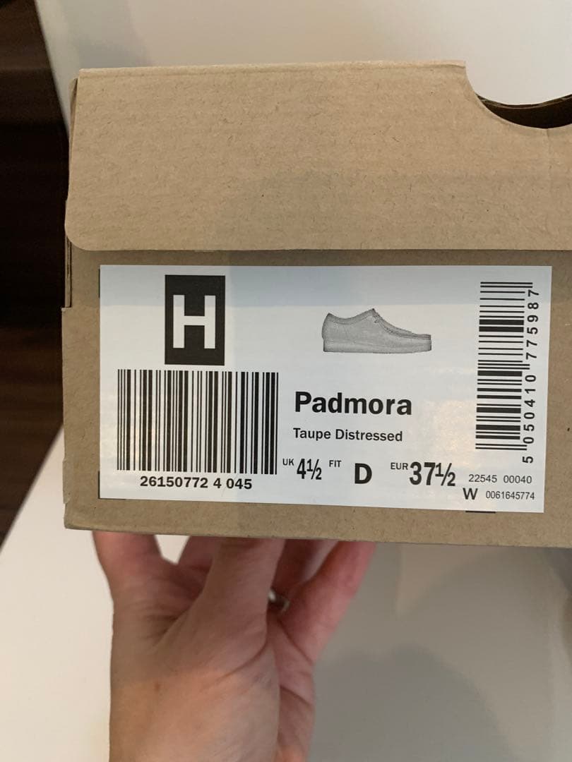 【新品未使用】クラークス モカシン ブーツ パドモラ レディース 23.5cm