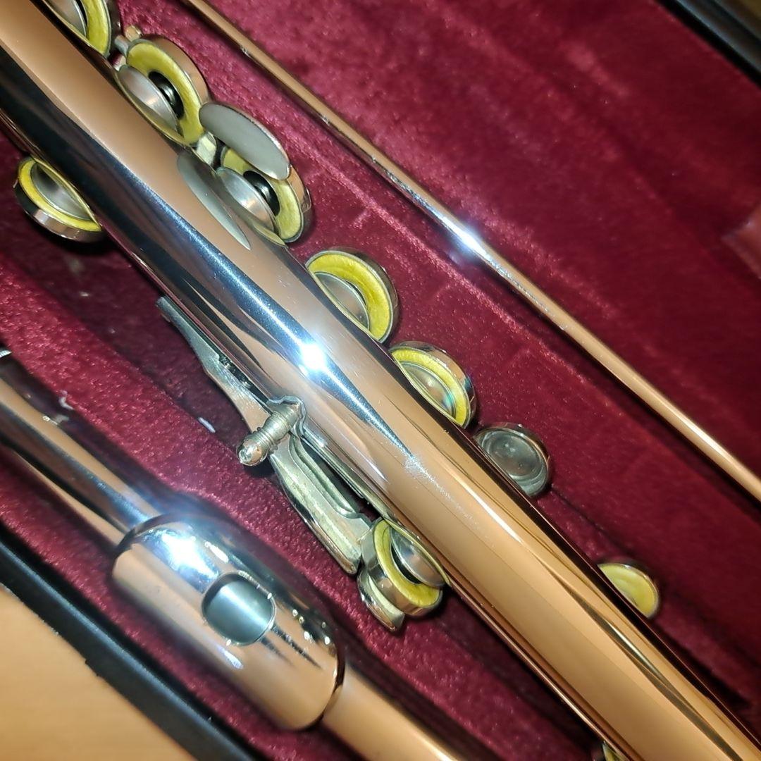 【極美品】YAMAHA ヤマハ フルート　YFL211 YFL-211鏡面仕上げ