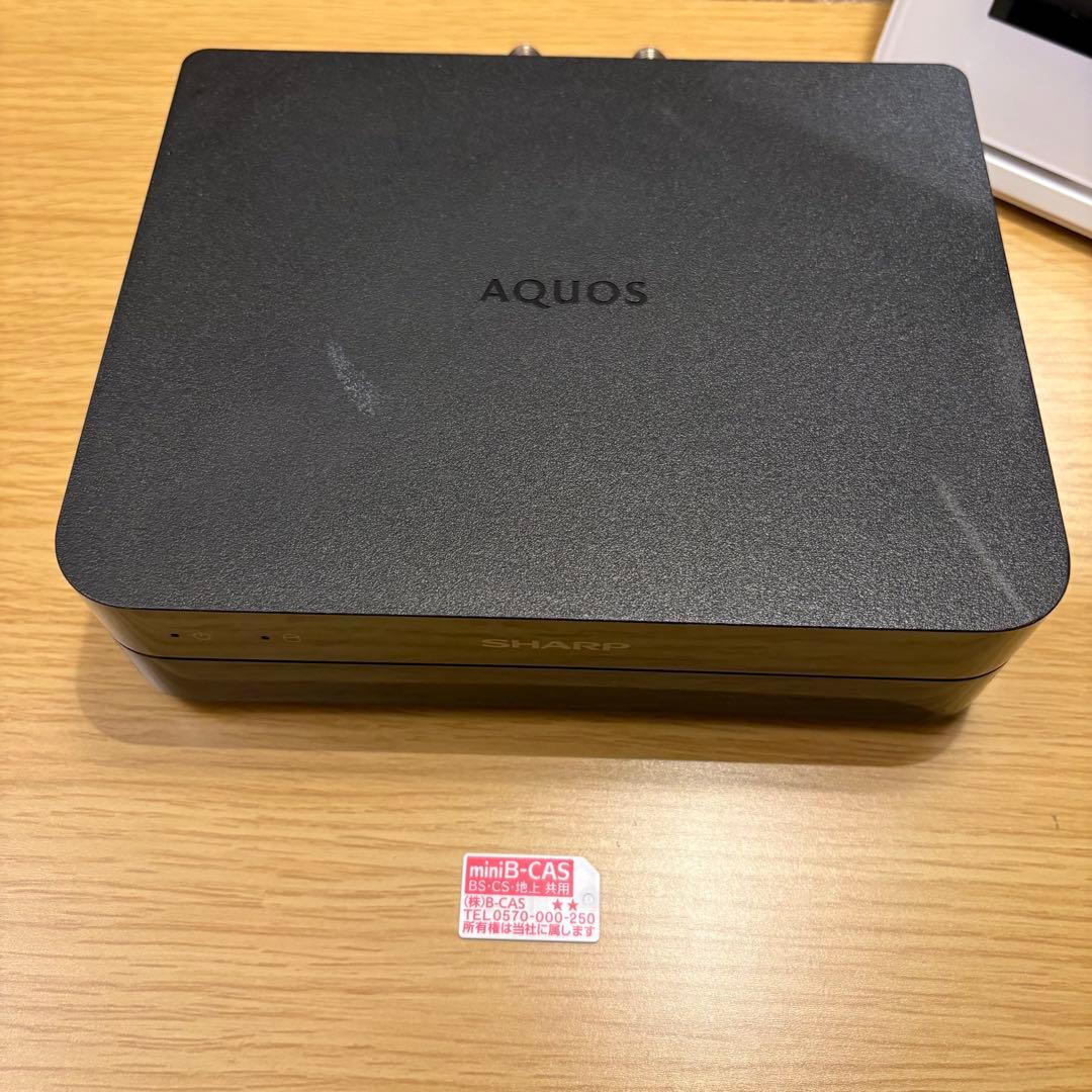 【良品】シャープ ポータブル液晶テレビ AQUOS ホワイト 2T-C12AF