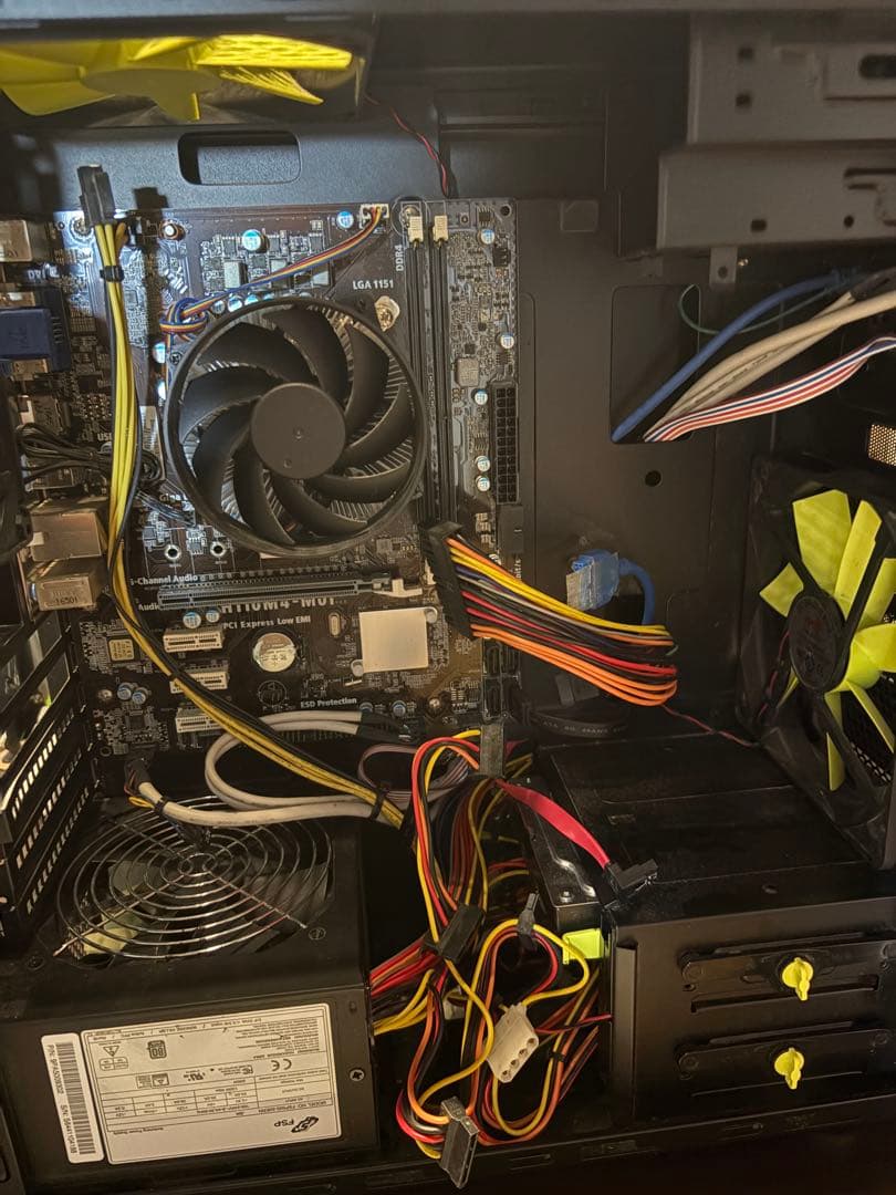 動作確認済 ライセンス有 i5-7400 マザボ 500W電源セット おまけ付き