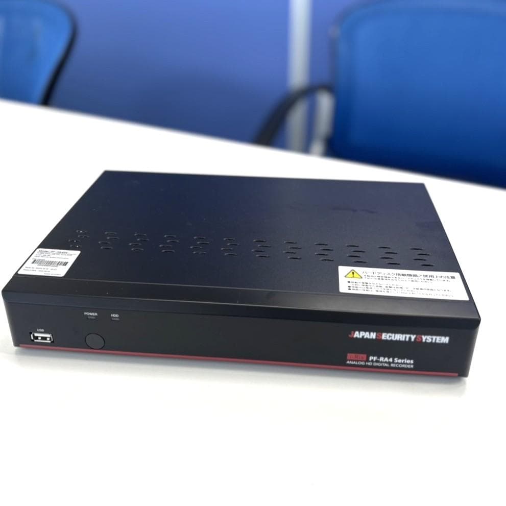 日本防犯システム デジタルレコーダ PF-RA404 防犯カメラレコーダー