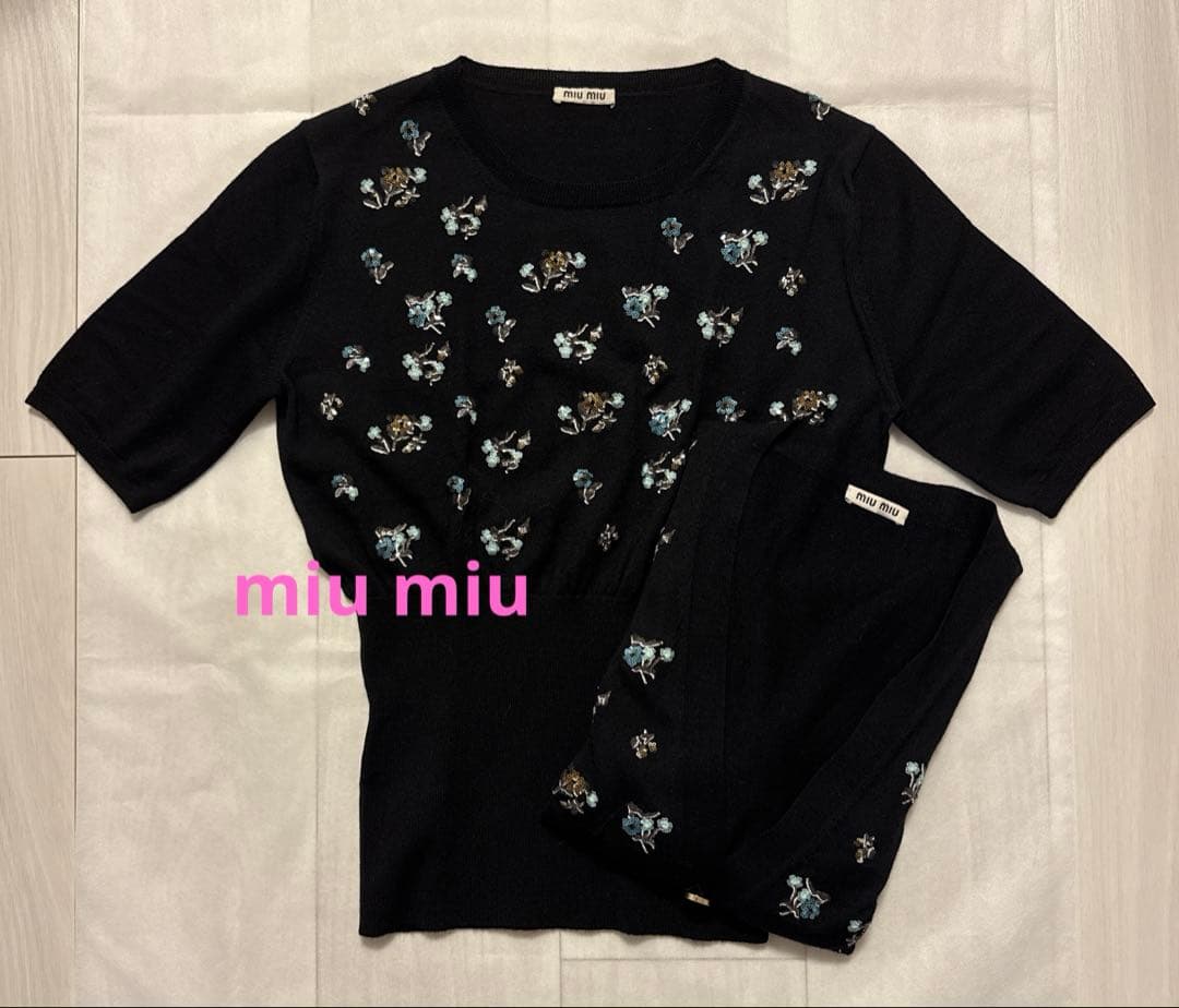miu miu アンサンブルニット