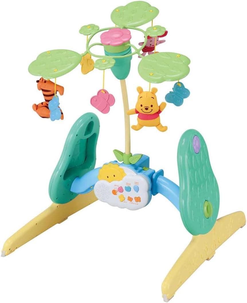 【新品・未開封】旧型くまのプーさん えらべる回転 6WAYジムにへんしんメリー