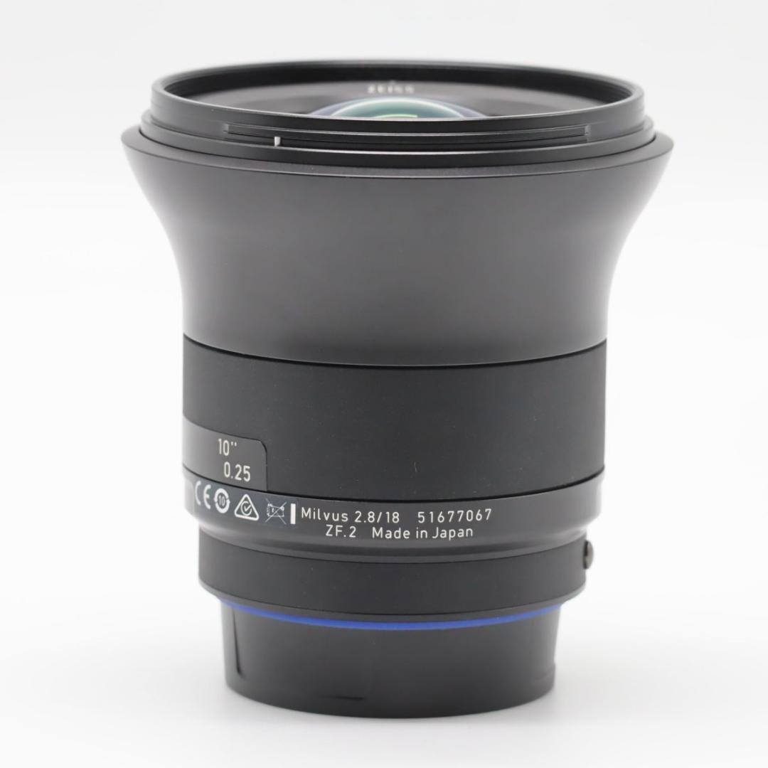 レンズ(単焦点) Carl Zeiss Milvus 2.8/18 ZF.2 #3642