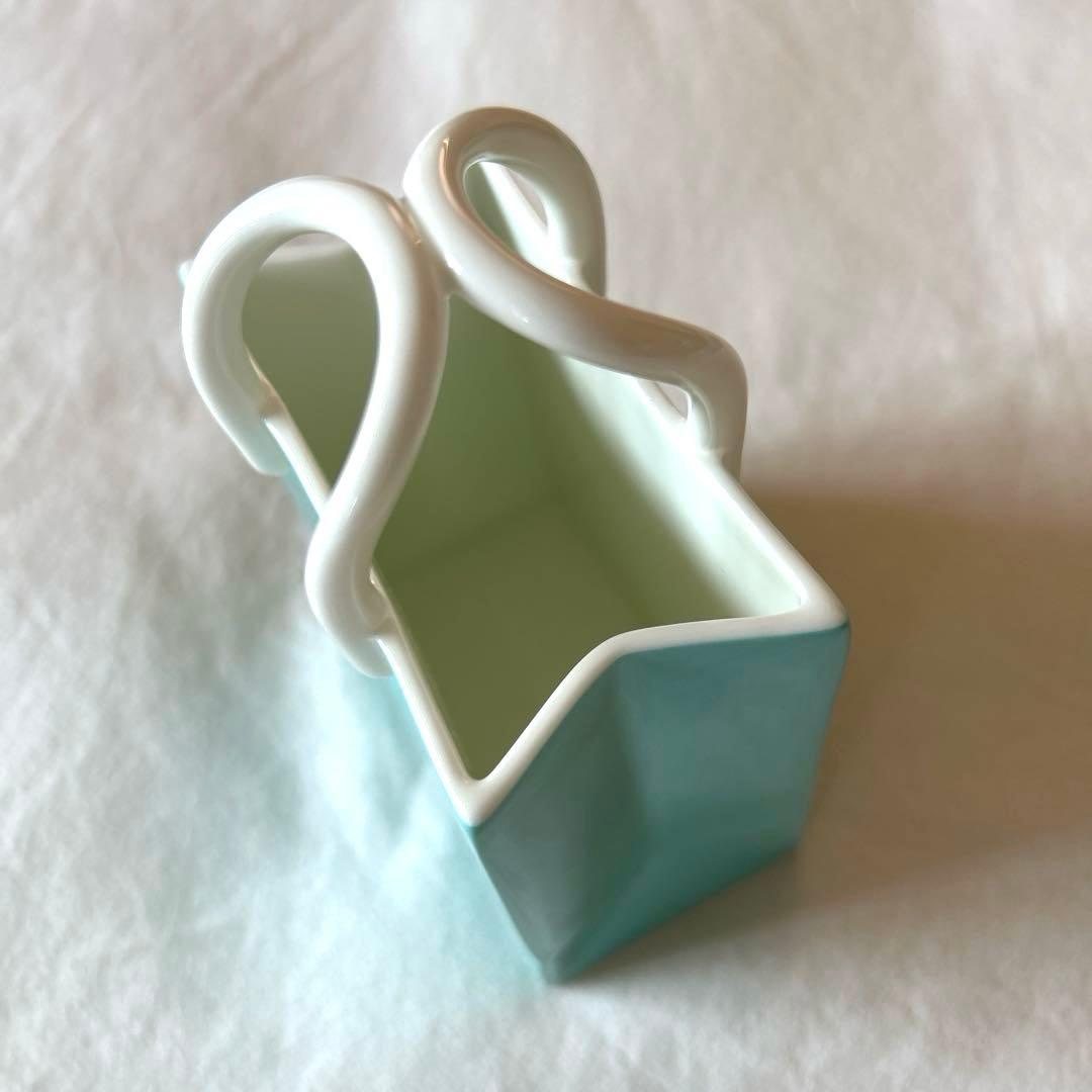 【新品未使用】ティファニー ショッピングバッグ型 陶器 オーナメント