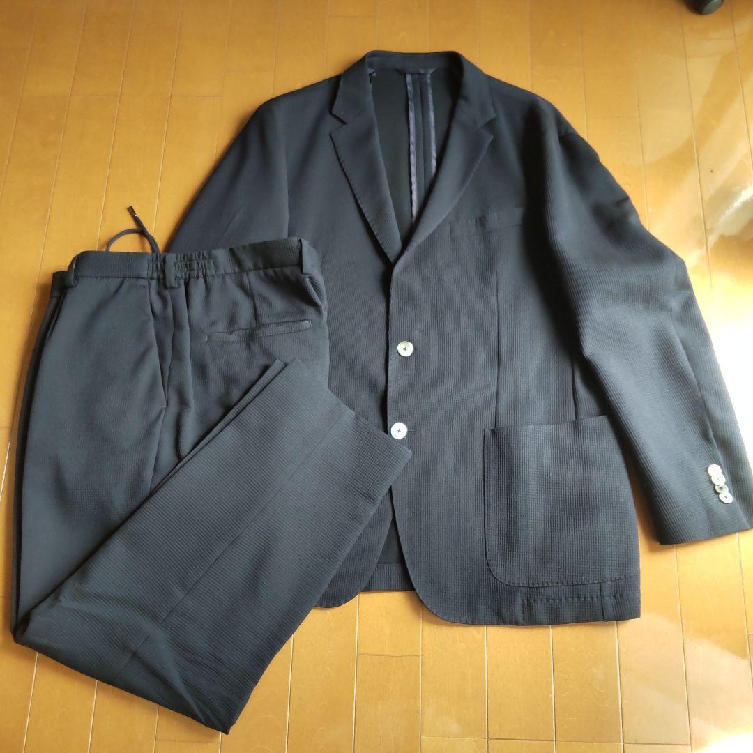 BOSS 紺スーツ シングルボタン　中古