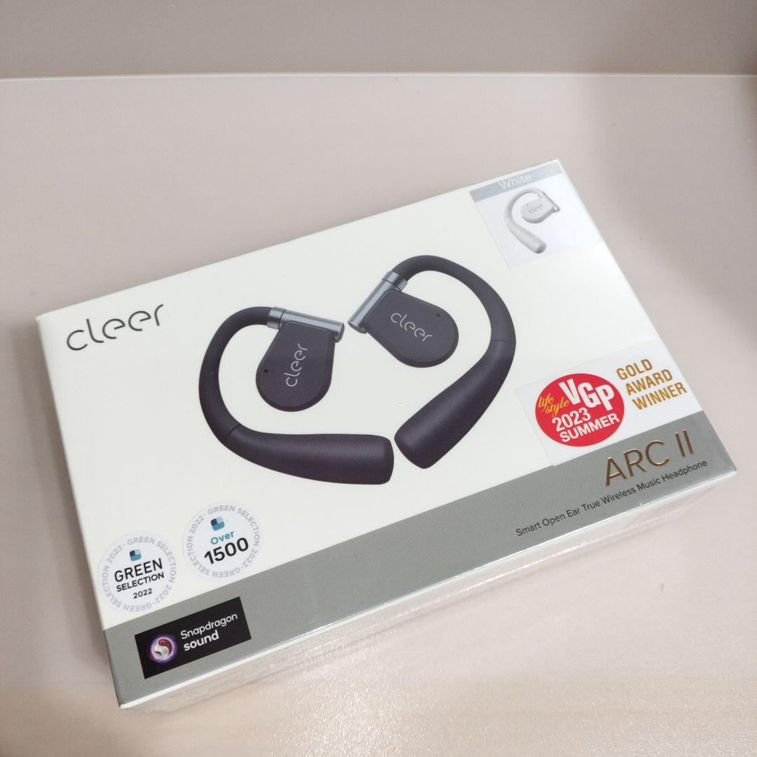 Cleer オープン型 ワイヤレスイヤホン ARC II MUSIC版 ホワイト