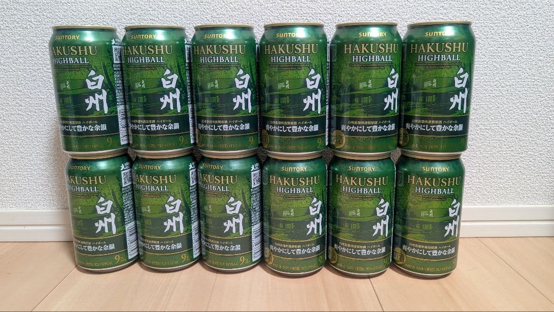 サントリー白州ハイボール缶×１２缶　爽やかにして豊かな余韻