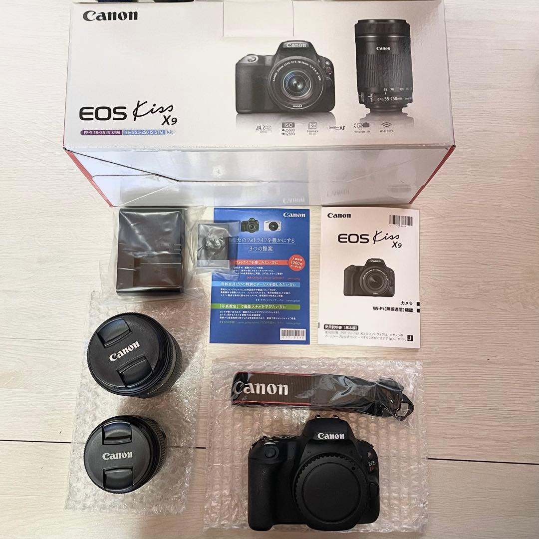 Cannon kissx9 一眼レフ
