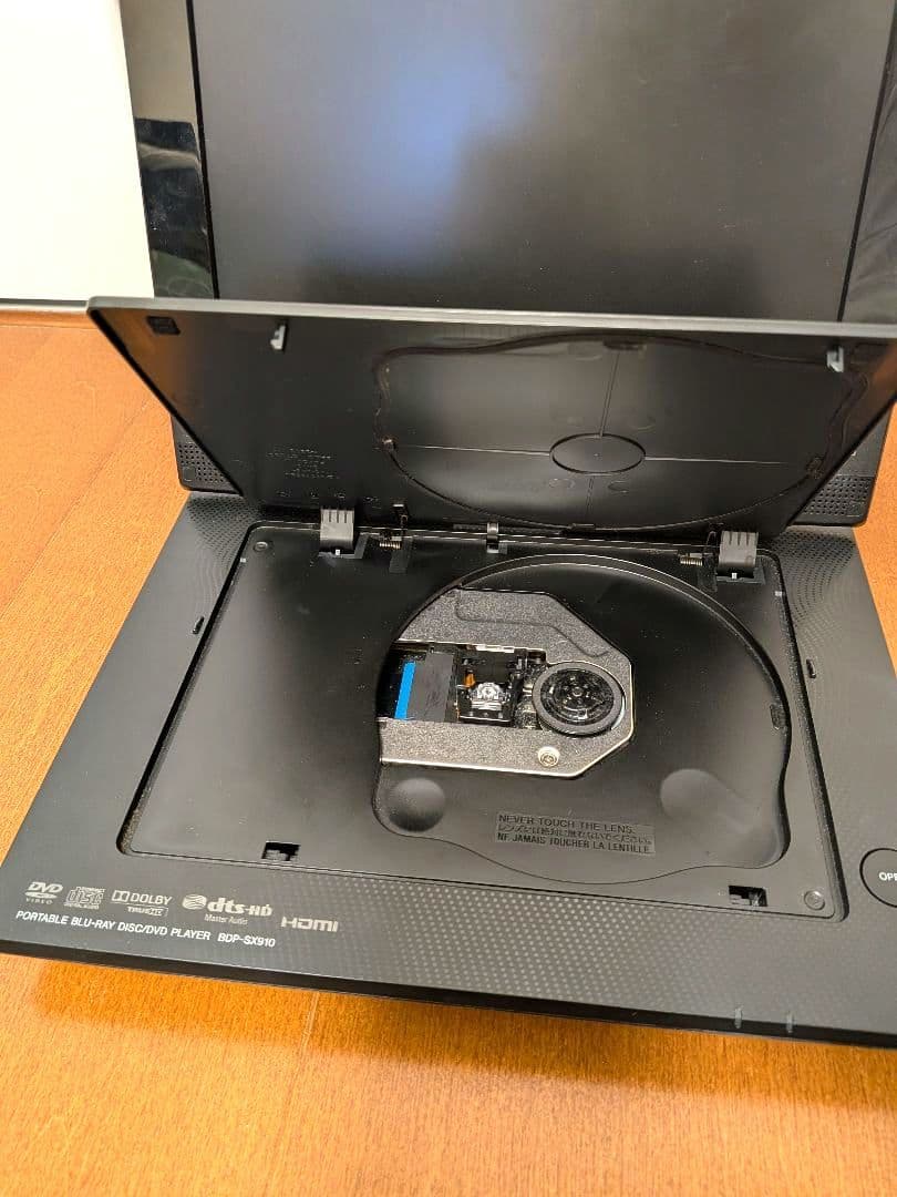 SONY BDポータブル ブルーレイプレーヤーBDP-SX910(収納バッグ付)