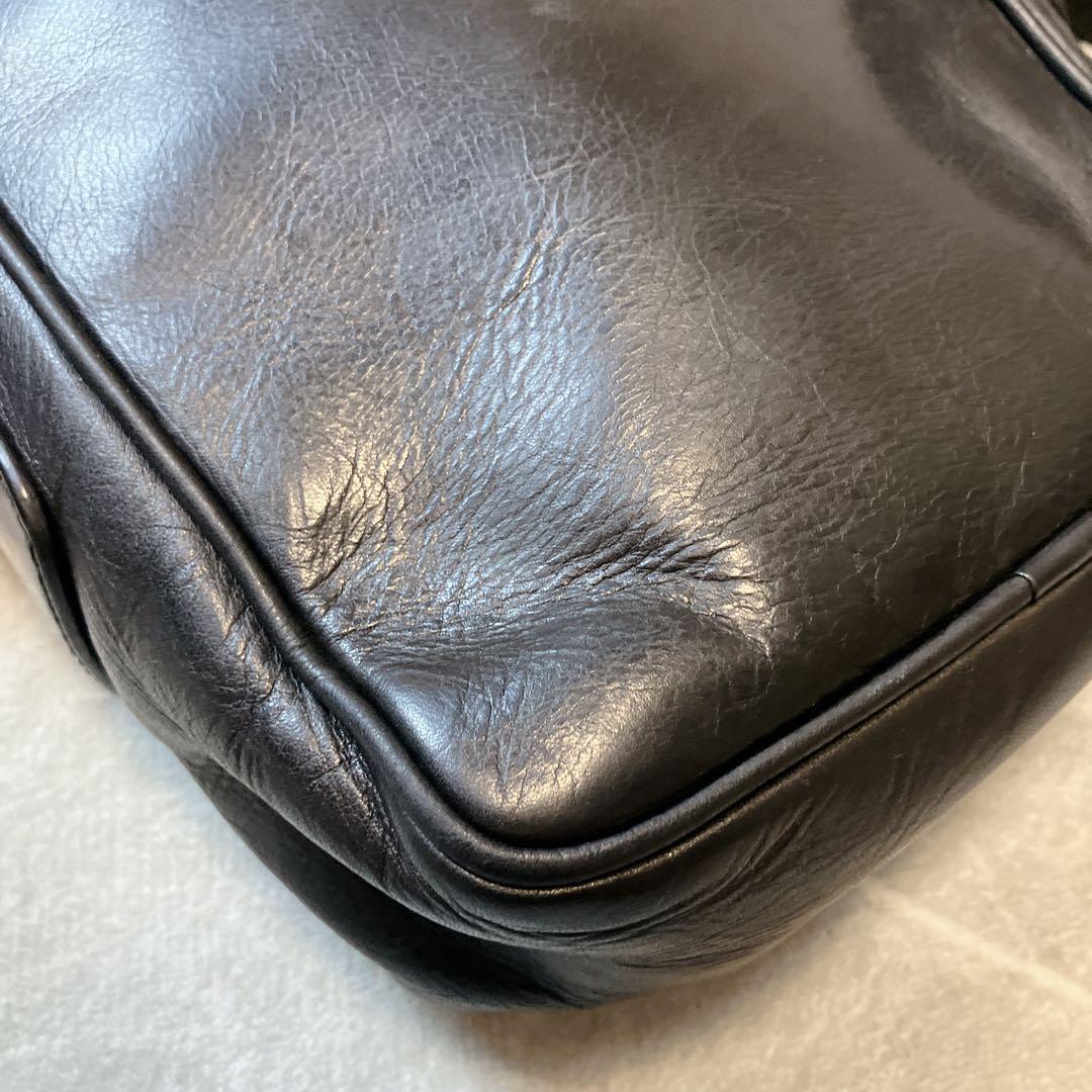 【美品】 BALLY レザー ショルダーバッグ サコッシュ スクエア ブラック