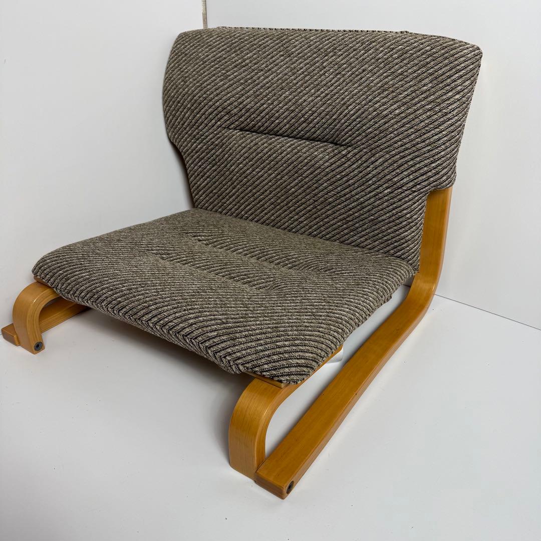 新日本木工 曲木 低座椅子 胡坐楽座椅子　ローチェア