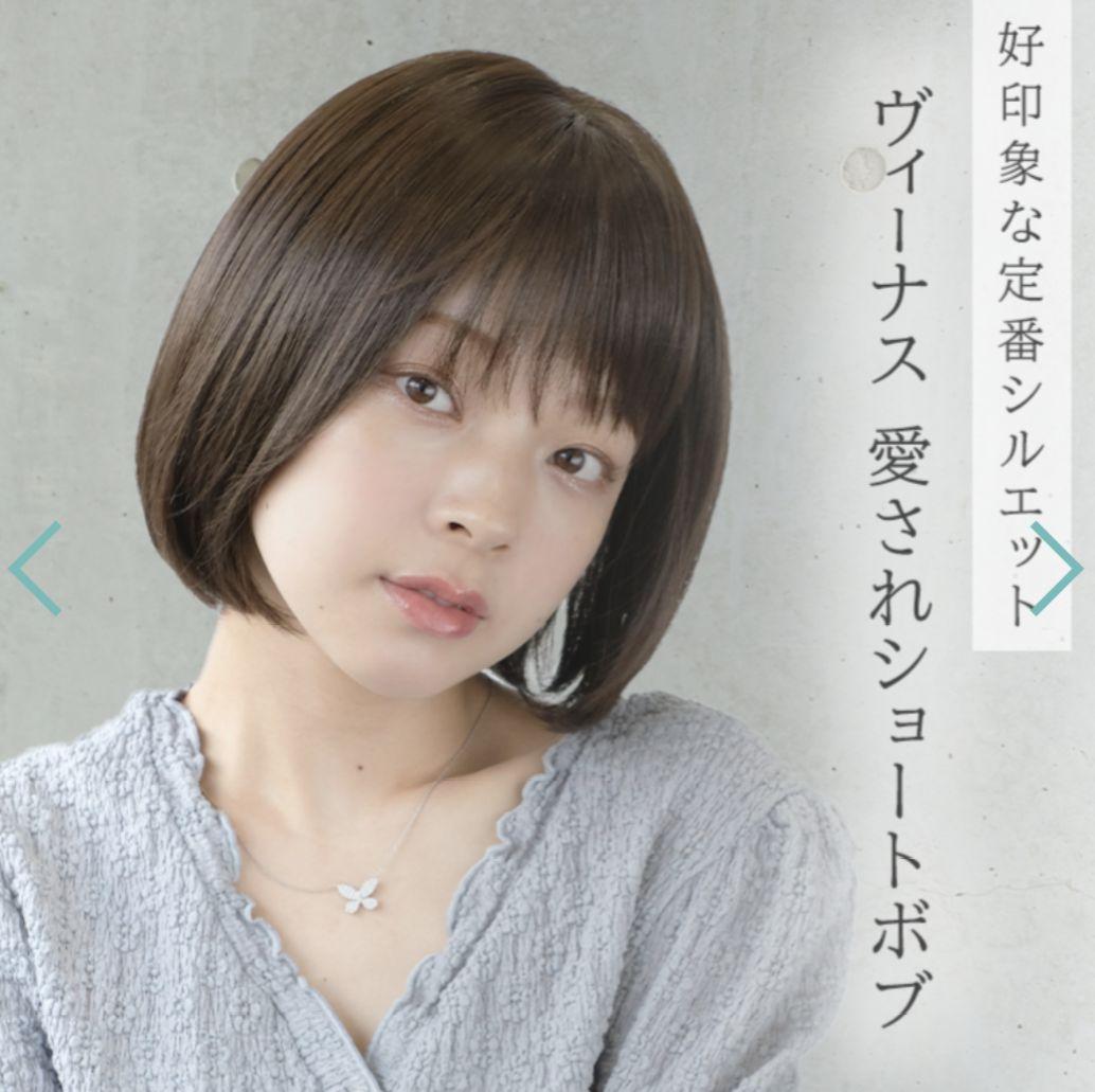 アクアドール　ヴィーナス　フルウィッグ　医療用　人毛MIX