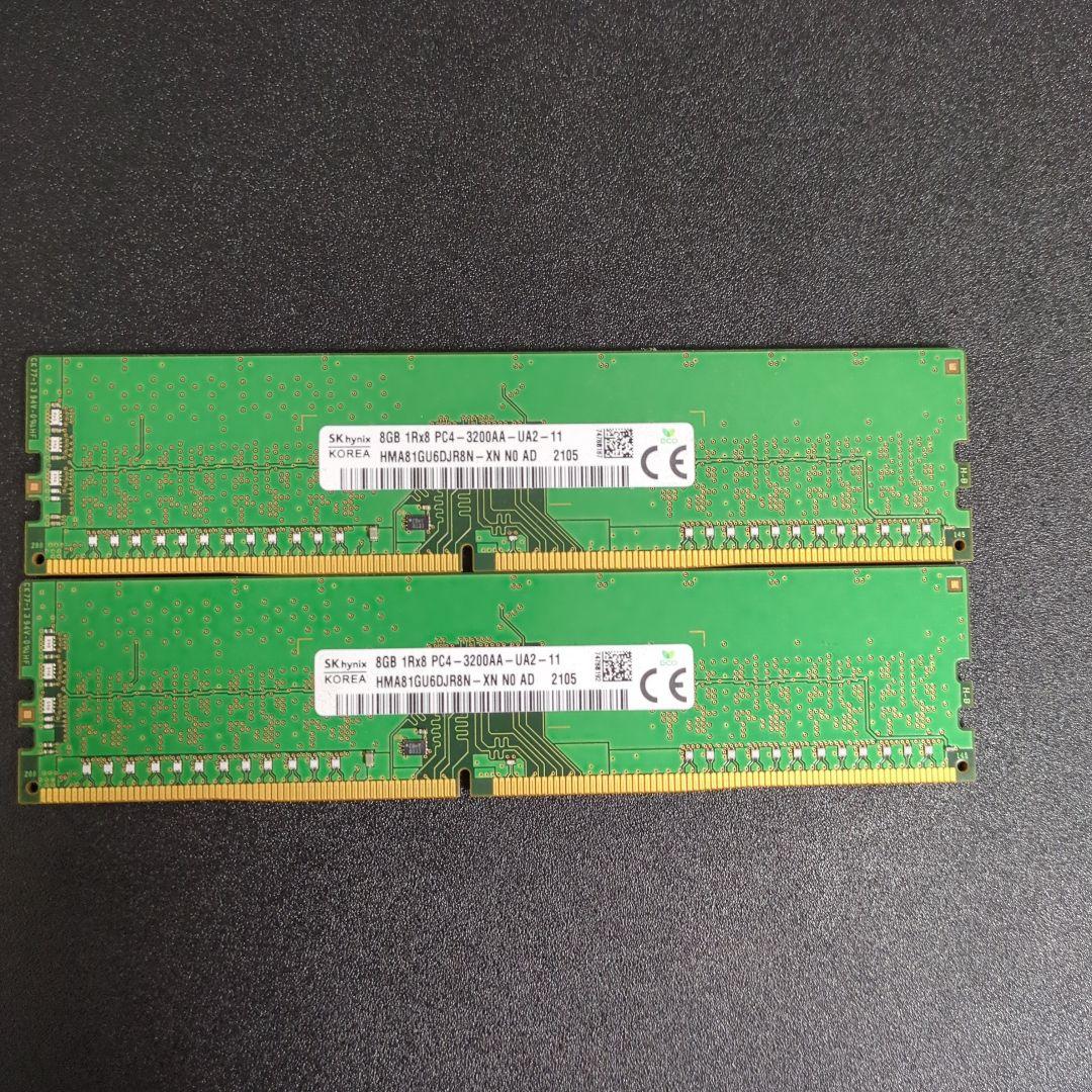 SK hynix メモリ 8GBx2 DDR4 PC4-25600