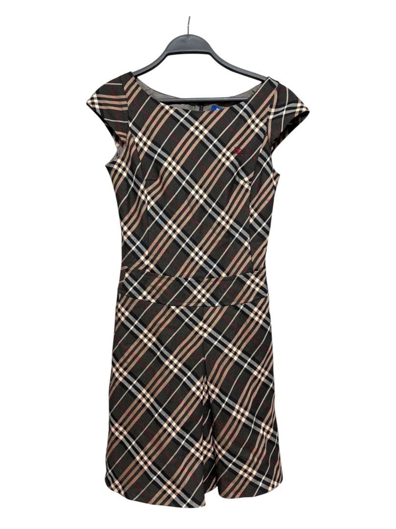 RT-152613BURBERRY BLUE LABEL半袖ミニワンピース