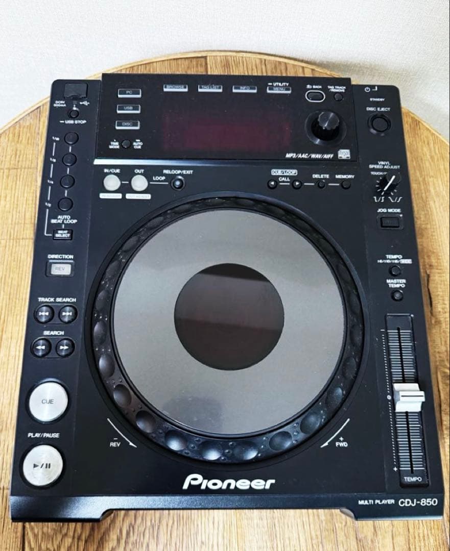Pioneer CDJ-850 DJプレイヤー　1台-①