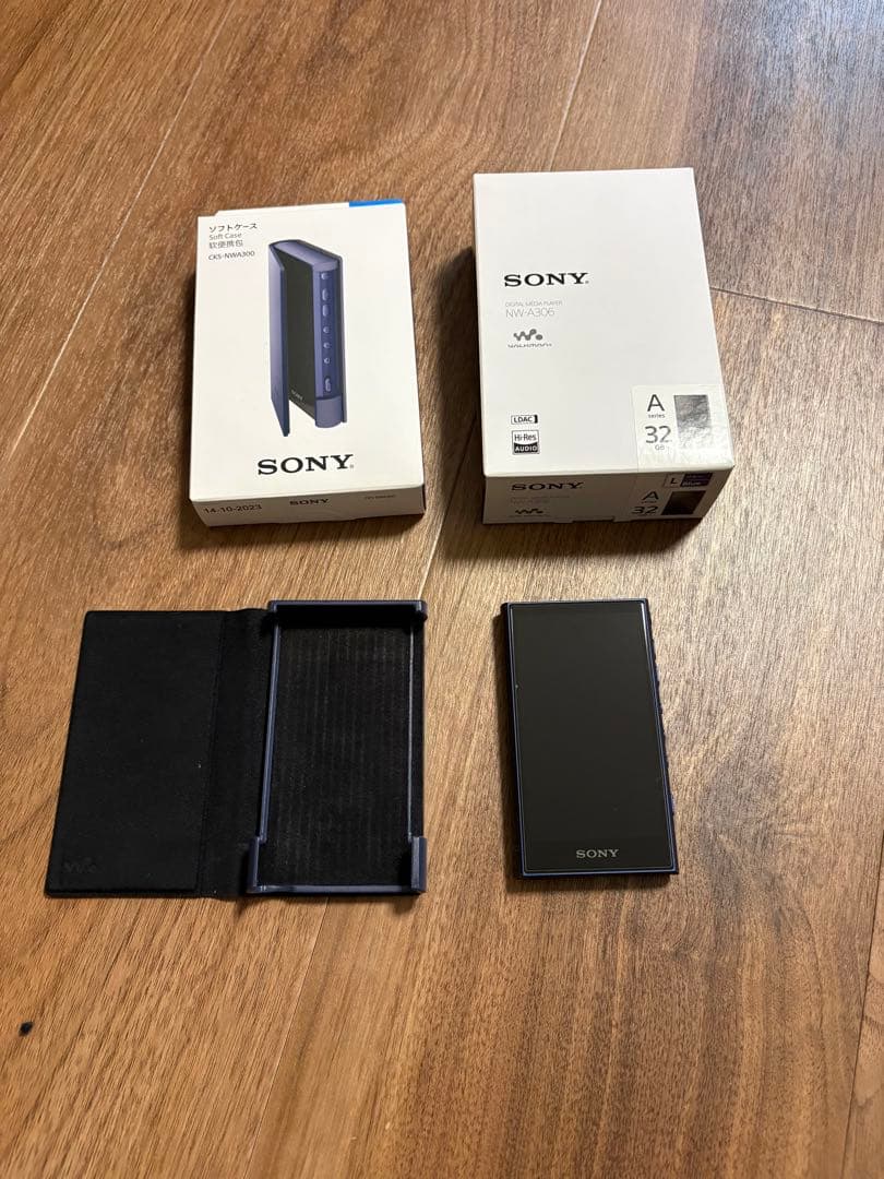 SONY NW-A306 ウォークマン　ブルー　ハイレゾ再生
